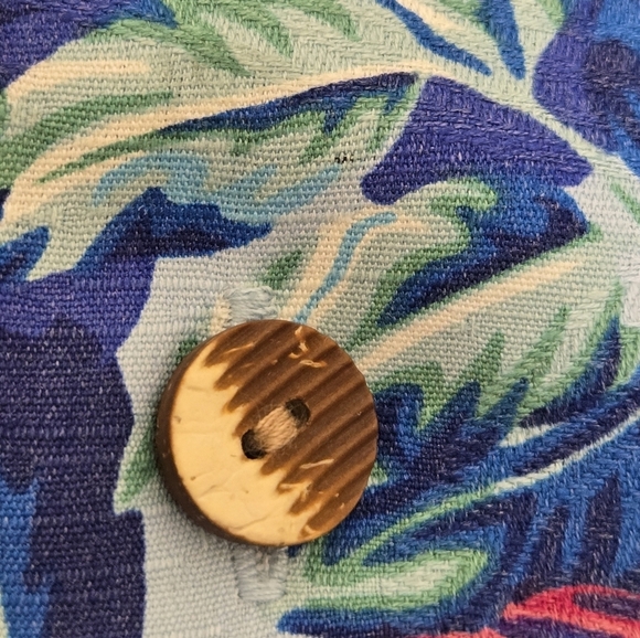 Tommy Bahama Calaveras Fronds Silk-blend Camp Short Sleeve Button-Up Shir XL - Picture 14 of 16